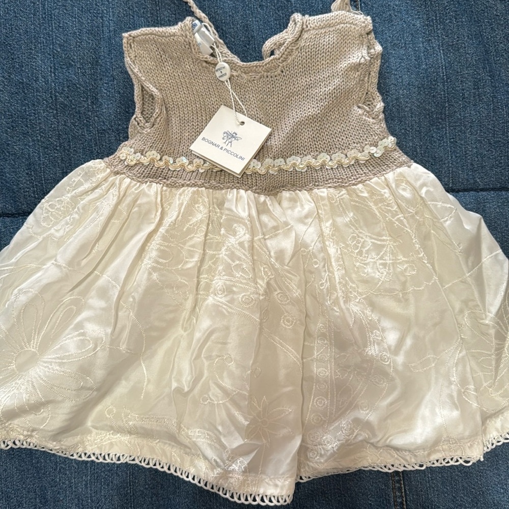 Bognar and Piccolini baby dress size 3months